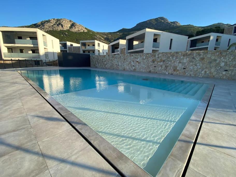 Exceptionnelle Vue Mer Calvi - Piscine - T2 Exteriör bild